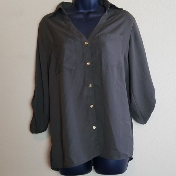 MPH Collection Button Down Shirt - Picture 1 of 8